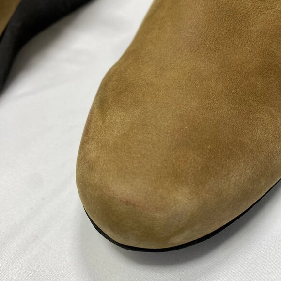 NEW ARCHE Brown Leather Chukka Wedge Boots Women’s 10 - Picture 6 of 11